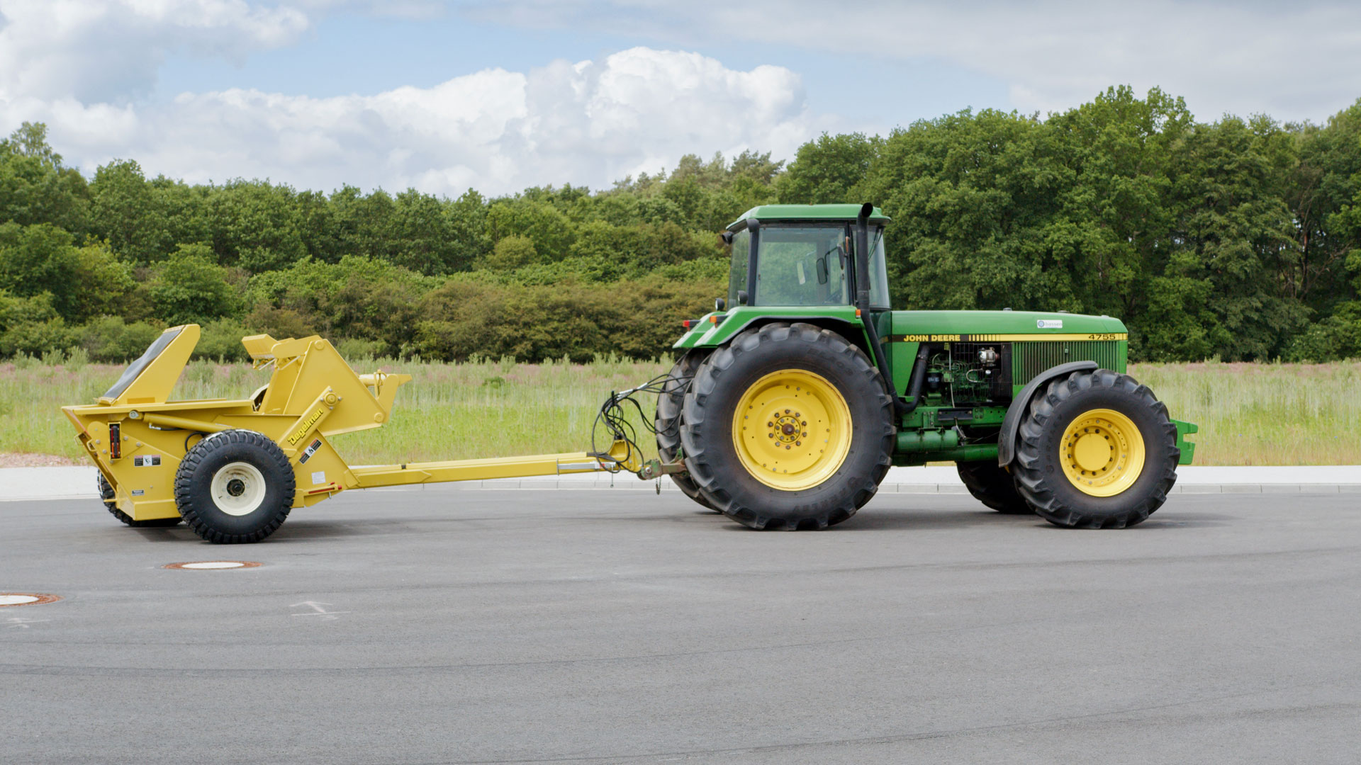 Degelman Signature am Traktor