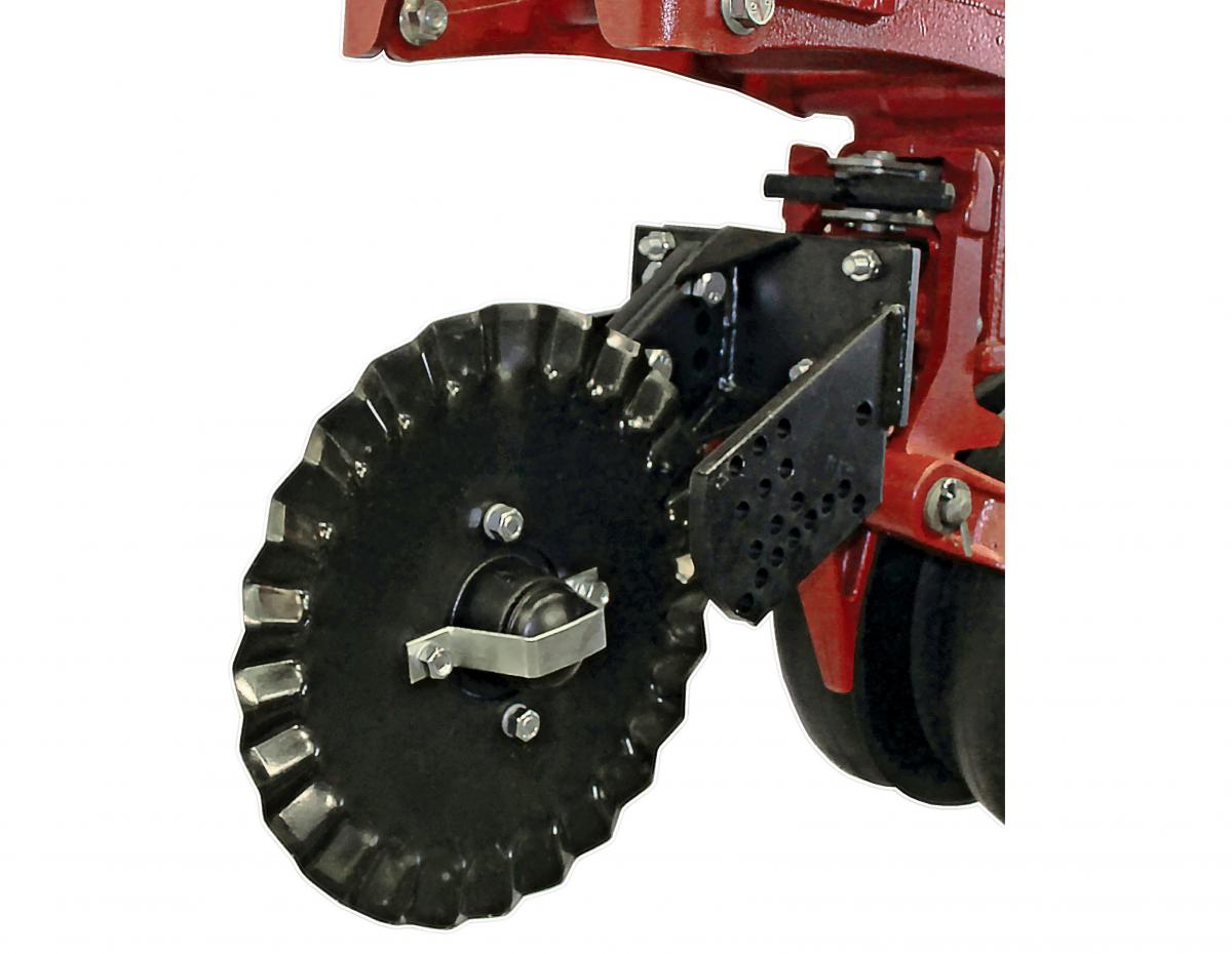 Yetter Schneidscheibe mit U.N.T. Halter (Kinze-Multiwave)
