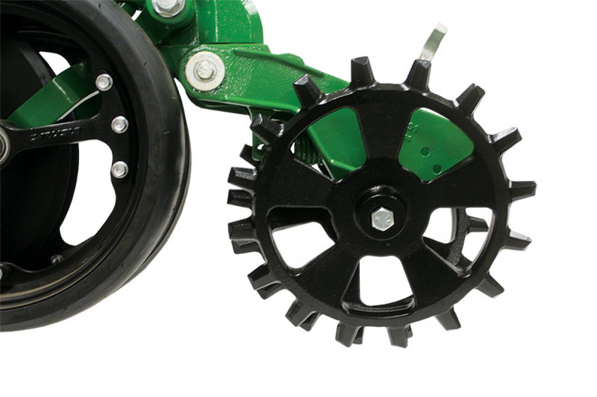 Yetter Twister-Andruckrollen-Satz, Guss (1 Reihe)