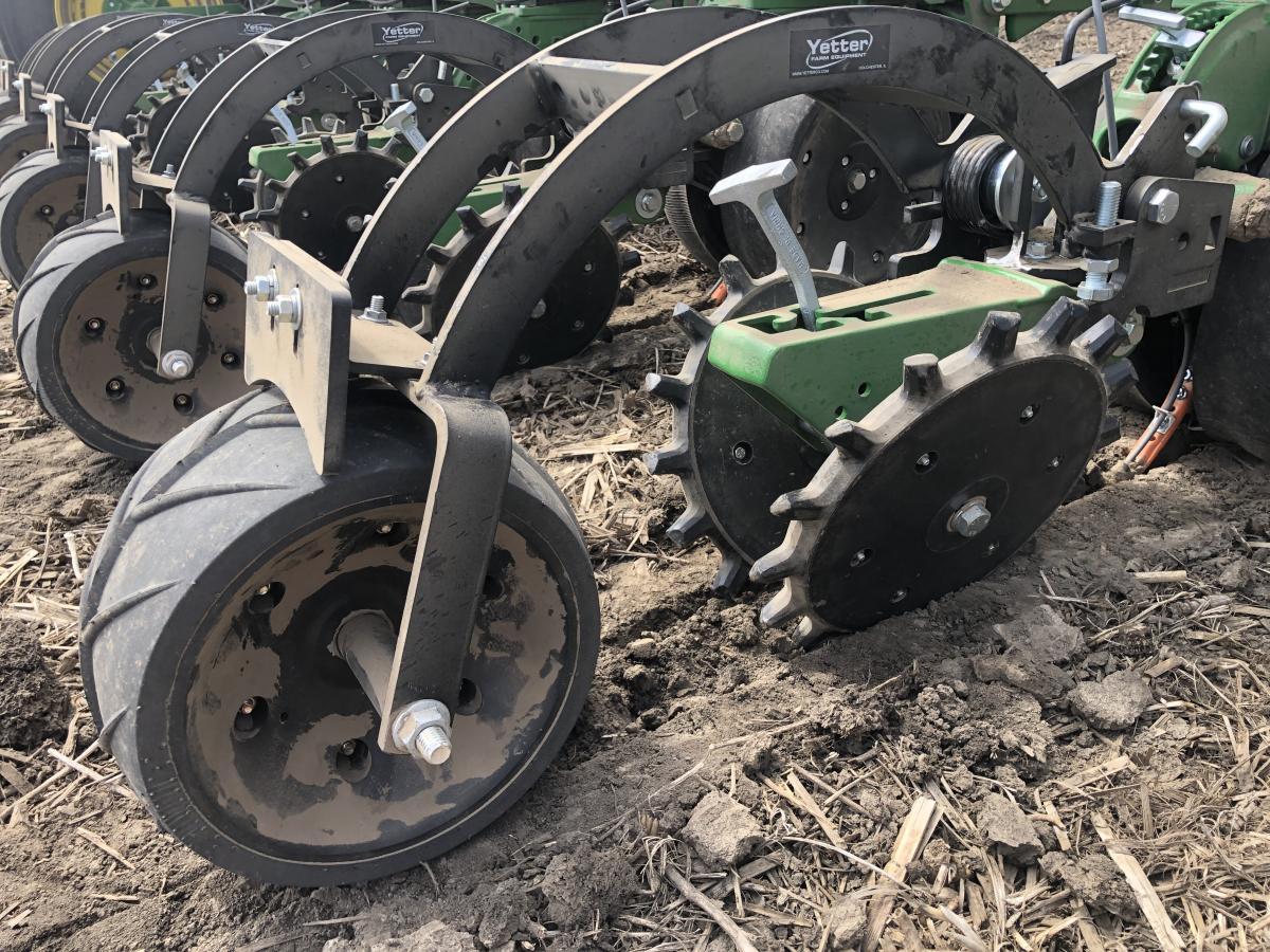 Yetter Andruckrolle für Kinze, Kinze EVO, Deere 7000 (2013)