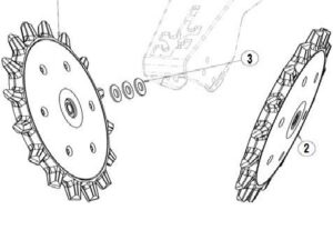 Yetter POLY TWISTER Rad-Kit (1 Reihe)