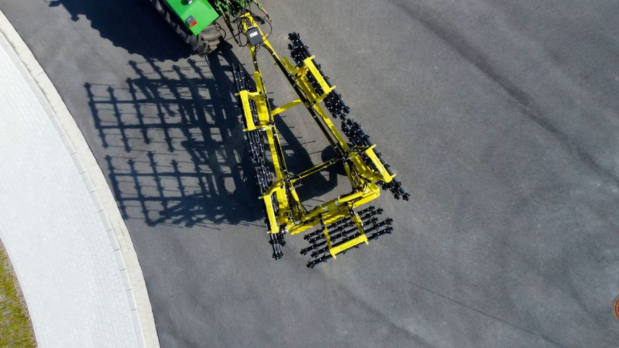 Degelman Strawmaster von oben